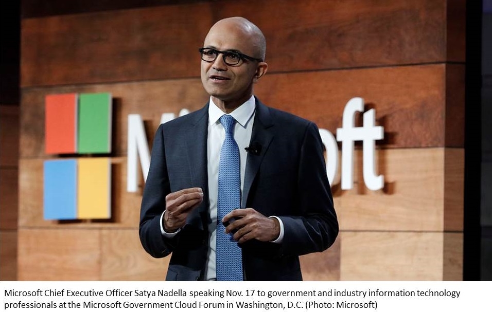 Satya Nadella Lays Out Microsoft’s Security Strategy For Feds – MeriTalk