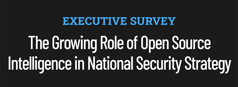 The Growing Role of Open Source Intelligence in National Security Strategy